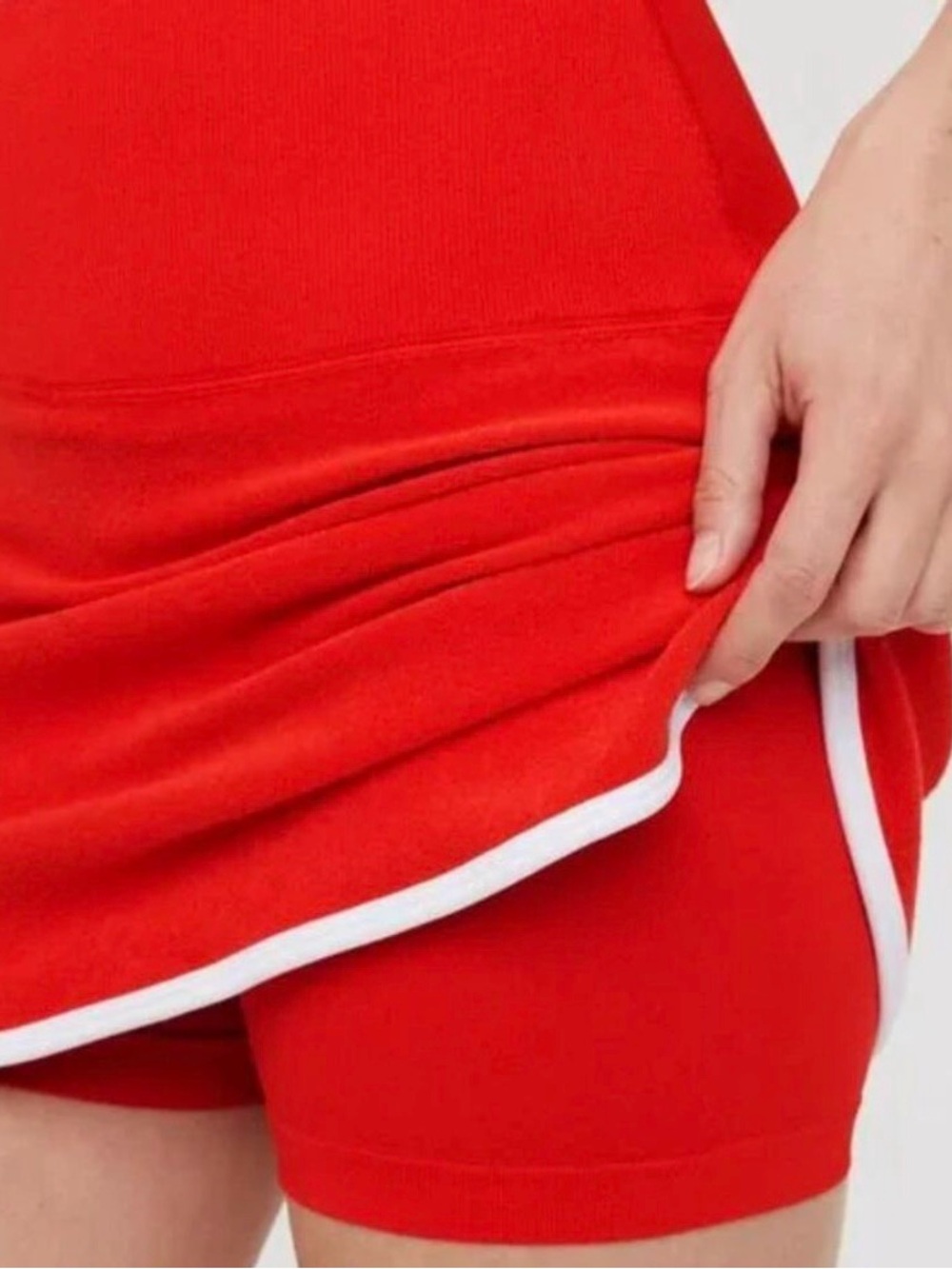 Offline by Aerie Terry Sport Skort in red